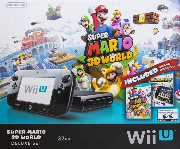 volgorde Goodwill drijvend Nintendo Wii U Super Mario 3D World Deluxe Set Game Console 32 GB  Nintendoland | Wish