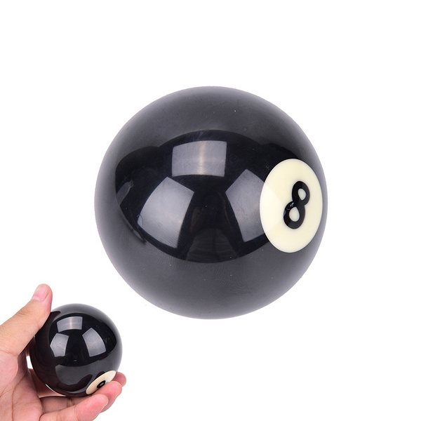  Teekerwan Replacement Pool Ball #8 Pool Ball 2 1/4 Regulation  Size Billiard, Standard Billiard Pool Cue Ball Replacement Ball : Sports &  Outdoors