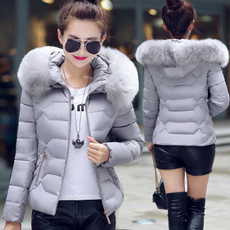 Plus Size, fur, Winter, Coat
