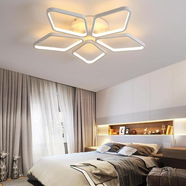 Medalla Etapa Humo Modern Led Ceiling Lights For Indoor Lighting plafon led Square Ceiling  Lamp Fixture For Living Room Bedroom Lamparas De Techo | Wish