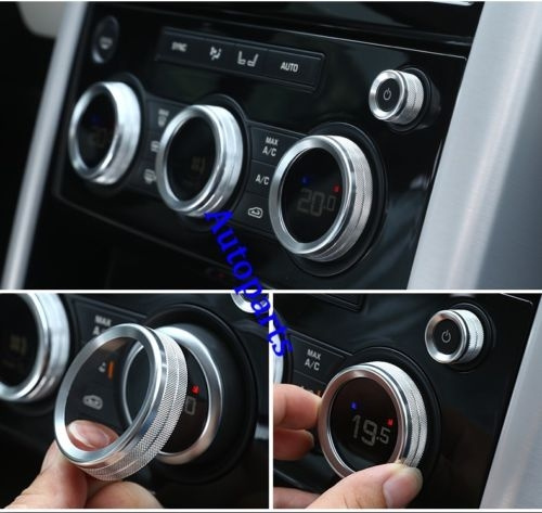 Dashboard Console AC switch cover ring chrome trim For Range rover ...