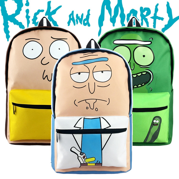 rick and morty backpack