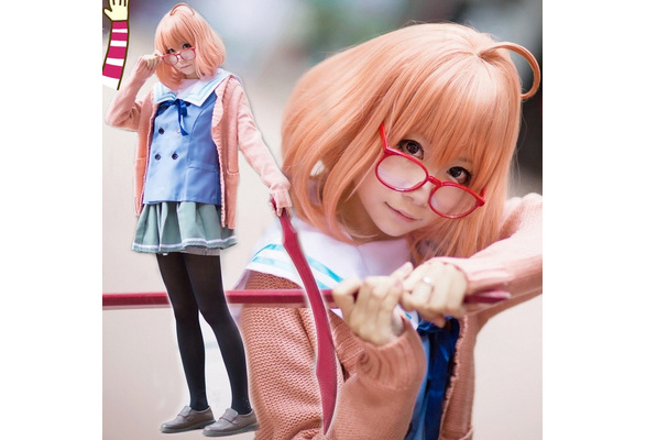 Beyond the Boundary Kyokai no Kanata Kuriyama Mirai Cosplay Costume