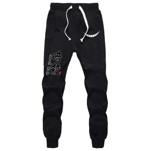 Tuta da jogging con pantaloni lunghi stampati a Korosensei in aula  giapponese per anime Anime Pantaloni neri | Wish