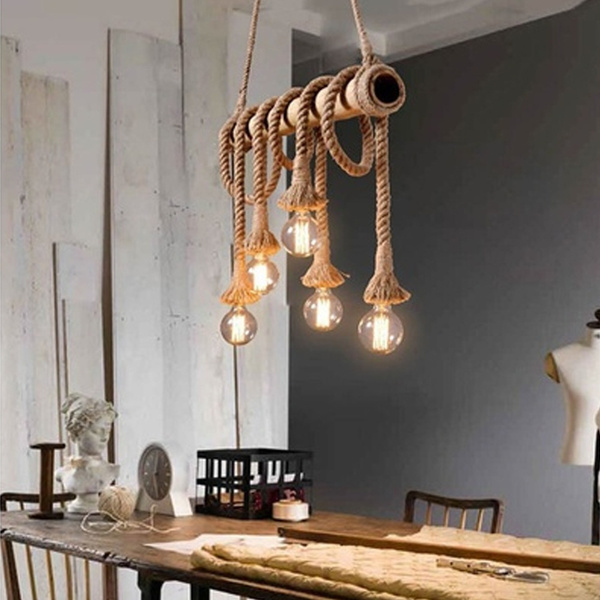 rope light dining room