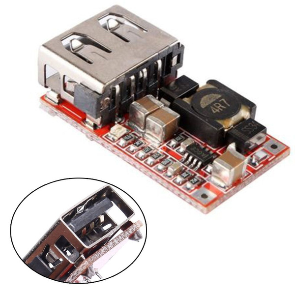 1/2PCS Top Power Supply DIY Car USB Charger Module DC 12V/24V To 5V Step Down Converter Buck
