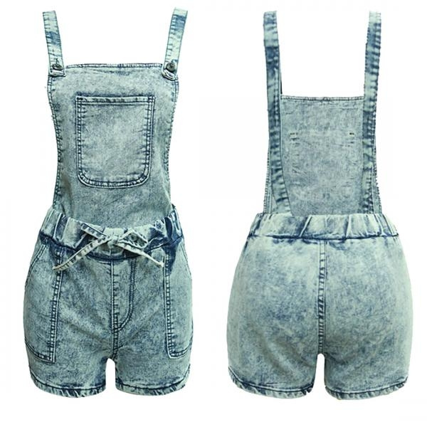 Lilgiuy Men CasualSoid Breast Pocket Washed Denim Suspender Long Pants  Cargo Pants Winter Fashion 2022 - Walmart.com