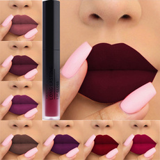 Women's Fashion Beauty Lip Makeup 30 Color Sexy Matte Velvet Long Lasting Lipgloss Liquid Lipstick Lip Cream