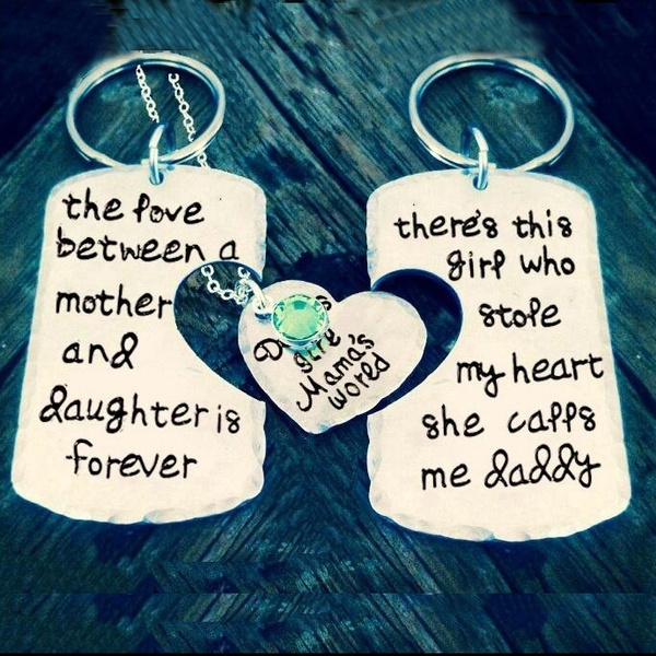 a girl stole my heart keychain