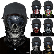 Magic Harley Joker Skull Face Shields Ski Paintball Cycle Face Mask