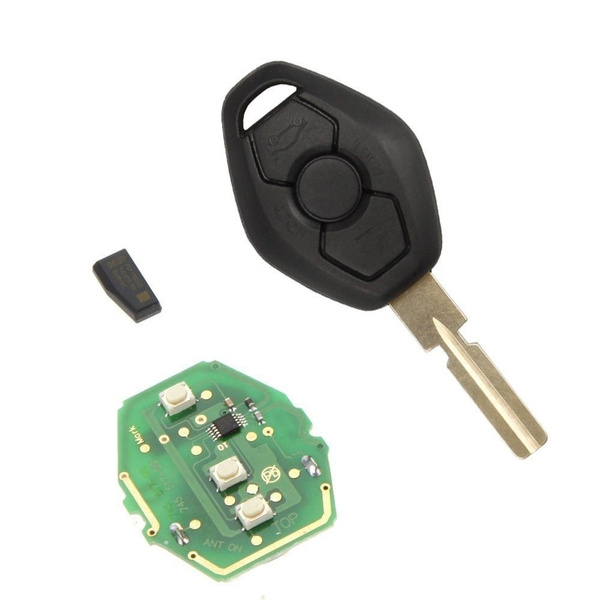 DIY Repair KIT for BMW 3 button remote key HU92 blade 3 5 7 X3 X5 Z4 E38 E39 E46 