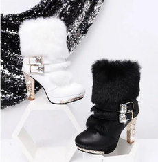furboot, Fashion, Black And White, winter fashion