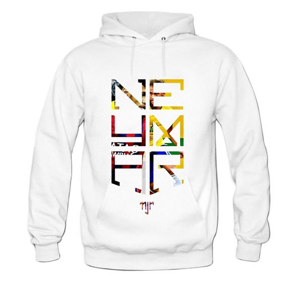 Neymar JR Logo Soccer Mens hoody Sweatshirt