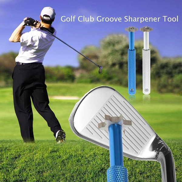 New Golf Club Groove Sharpener / Cleaner with 6 Blades Golf Tool