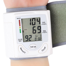 1 PC Wrist Blood Pressure Monitor Home Health Care Worldwide Arm Meter Pulse Heart Beat Meter Machine Sphygmomanometer