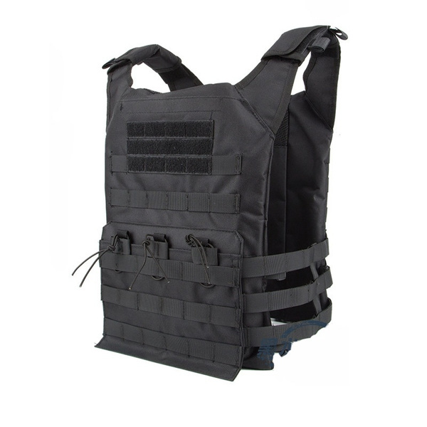 JPC Tactical Vest Simplified Version Military Chest Protective Plate ...