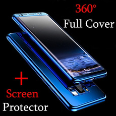 Ultra Slim Luxury Electroplate 360 Degree Full Body Protection Mirror  Hard PC 360 Degree Coverage Case with Screen Protector for Samsung Galaxy S8 S8 Plus Note 8 S7 S7 edge A320 A520 A720 J320 J330 J520 J530 J720 J730  case iPhone X 8 8 Plus 7 7 Plus 6 6S Plus 5 5S SE