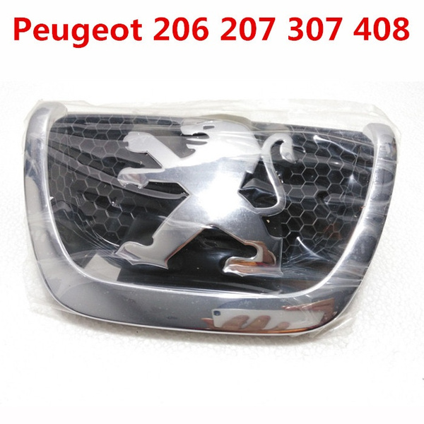 1 x 100% New Car Front Grill Badge Grille Emblem for Peugeot 206 207 307  408
