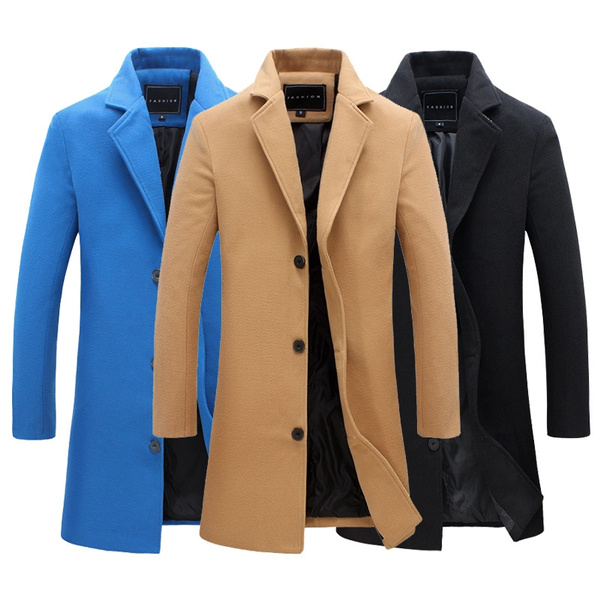 Designer long shop coat mens