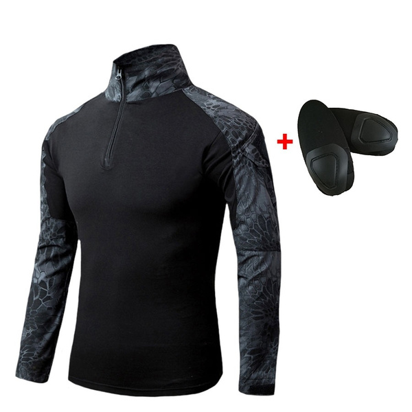 long sleeve shirt with elbow pads