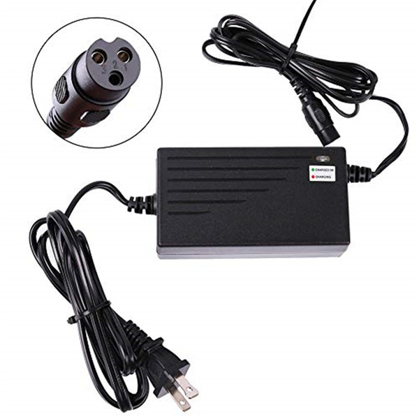 24V 2A Battery Electric Scooter Charger AC Adapter For RAZOR PR200 E300 MX350 