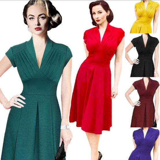 retro dress women