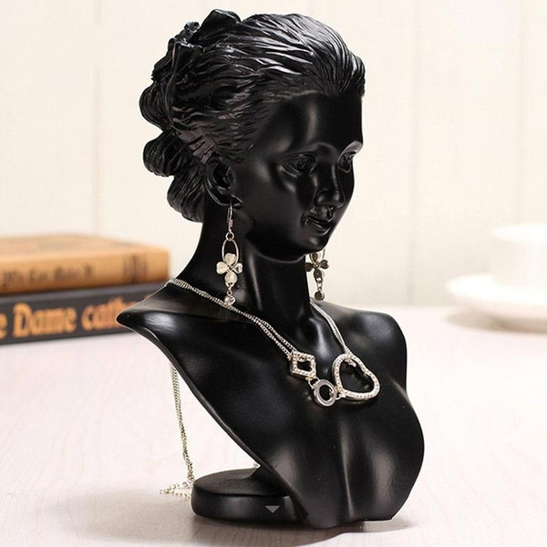 Jewelry on sale mannequin head