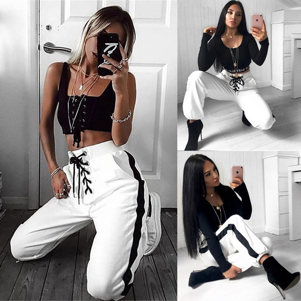 Costume Gallery | Athletic Track Pant Hip Hop Costume