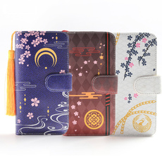 leather wallet, mikazukimunechika, toukenranbuonline, Wallet