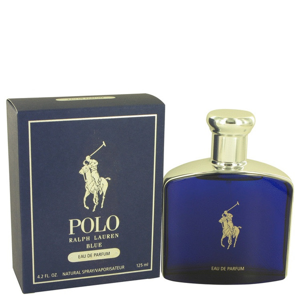 Polo Blue 4.2 Oz Eau De Parfum Spray For Men by Ralph Lauren