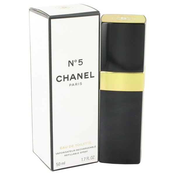 Chanel No. 5 1.7 Oz Eau De Toilette Spray Refillable For Women by