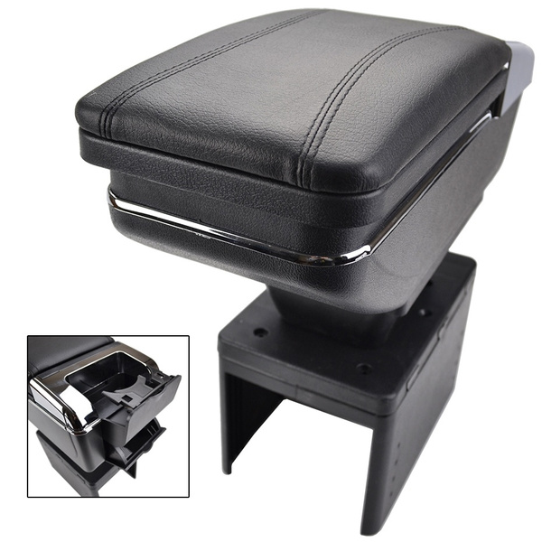 Xukey® Universal Car Center Centre Console Armrest Top Storage Box Arm Rest  Rotatable