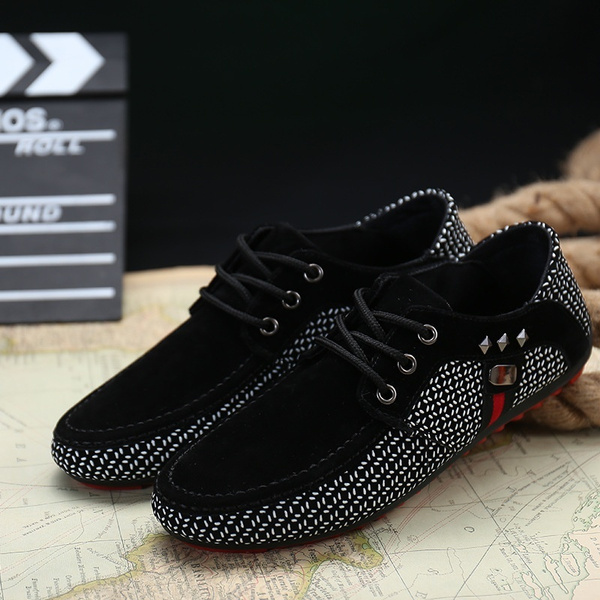Zapatos coreanos transpirables de guisantes para hombre, zapatos masculinos  de moda británica, Tesco-Monopoly | Wish