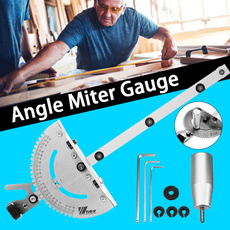 Miter Gauge Aluminum 27 Angle Table Saw Router Sawing Assembly Ruler Woodwork US