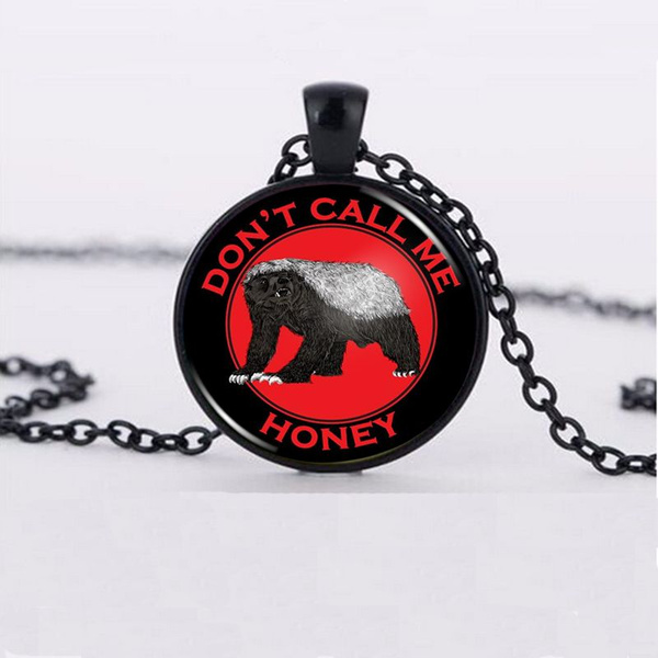 Honey on sale badger necklace