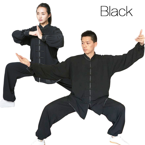 Tai Chi Uniform Clothing Qi Gong Martial Arts Wing Chun Shaolin Kung Fu  Training Cloths Apparel Men Women | Wish