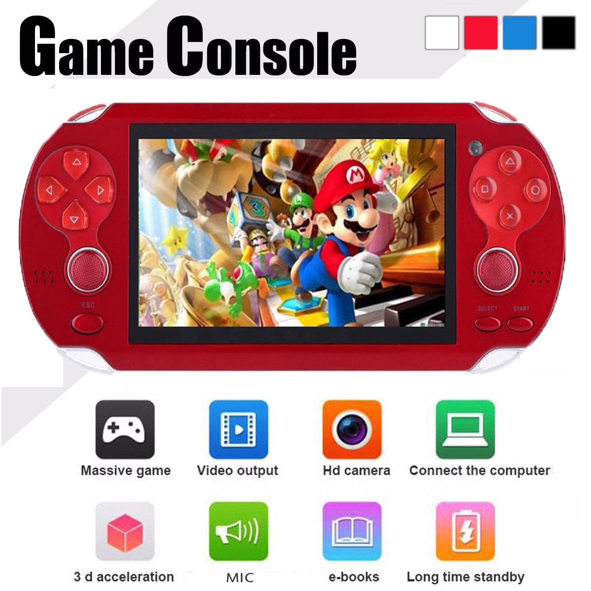 10000 games in one console