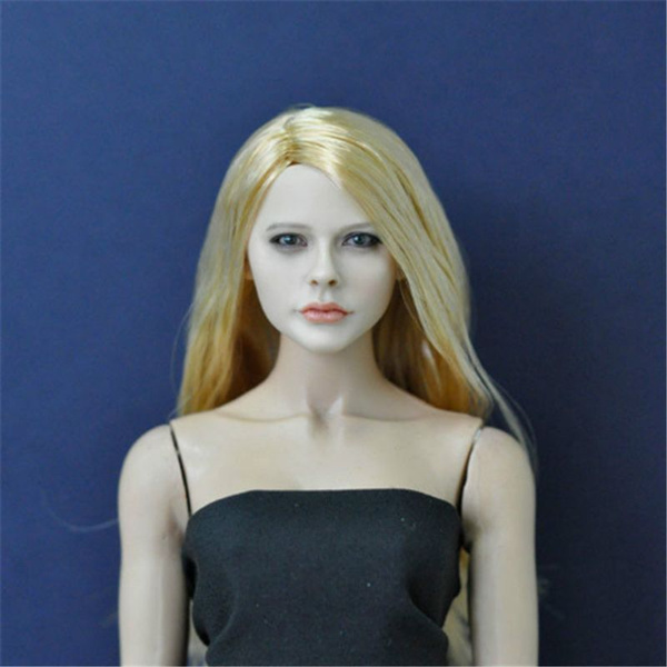 16 Kumik Chloe Moretz Female Women Head Sculpt Km13 1 For 12 Figure Body Toys Wish 