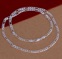 Sterling, 925 sterling silver necklace, Chain Necklace, Italy