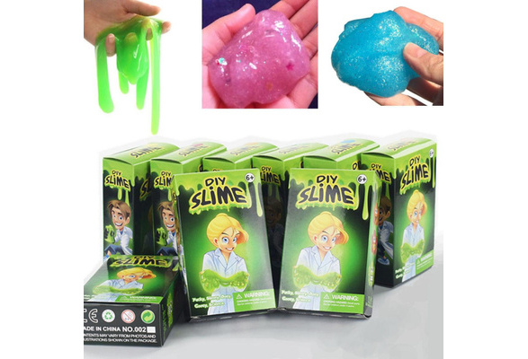 Make Your Own Slime Kit DIY Play Gloop Sensory For Kids Clay Toy