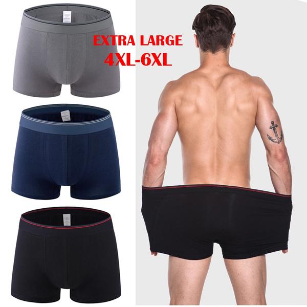Panties Mens 4Pcs\lot Underwear Soft Boxers Shorts Plus Size Boxers Mens Underwear Lot,K,M1