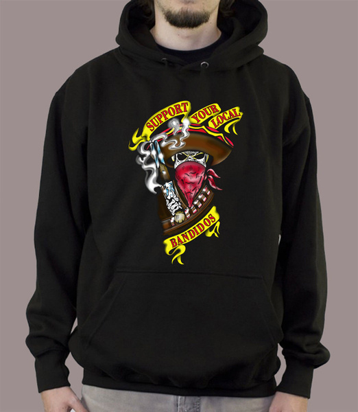 bandidos support hoodie