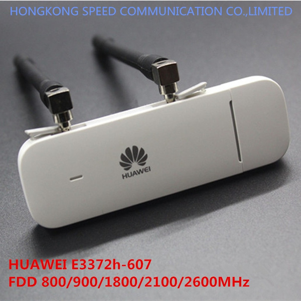New Original Unlock HUAWEI E3372 150Mbps 4G LTE Modem Dual Antenna Port Support All Band with CRC9antenna | Wish