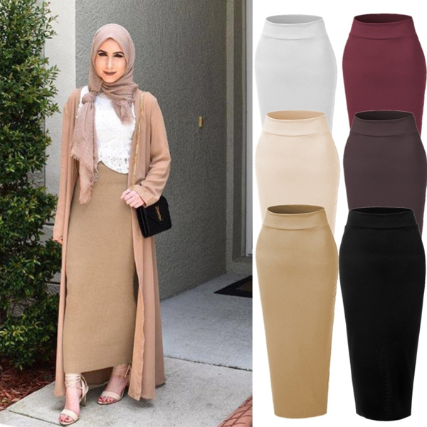 Slim Skirt Stretchy Long Pencil Dress Skirts Women Casual Bottoms Clothes  Vintage - China Leather Dress and Woman Fashion Clothes price |  Made-in-China.com