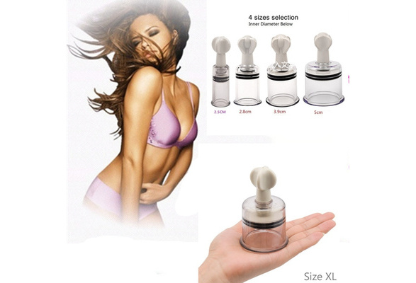 Cupping Breast Enhancement Suction Device Body Massage Breast Exercise  Stimulator Tease Sucker Suction Nipple Vacuum Pump