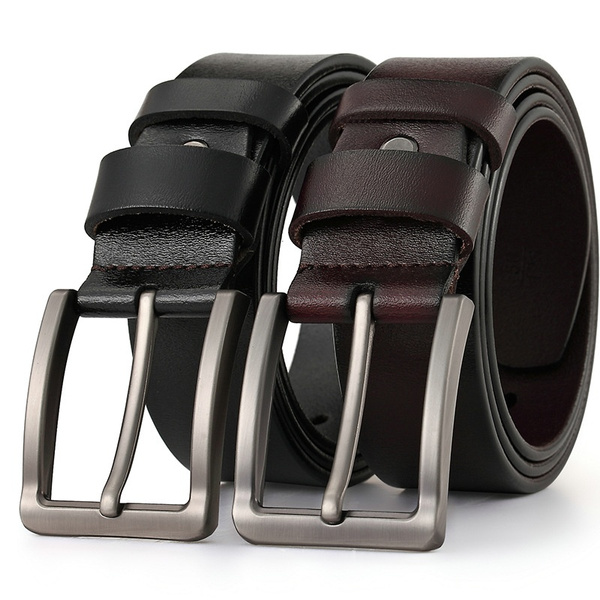 Men Belt Genuine Leather Luxury High Quality