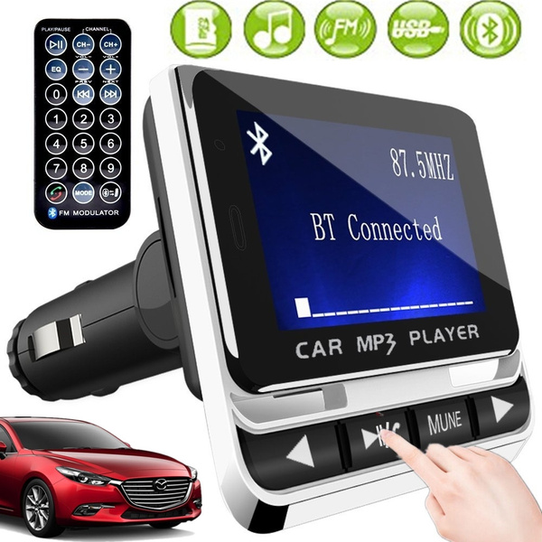 Motors FM Radio Transmitter Car MP3 USB SD MMC LCD Remote New KW2517085