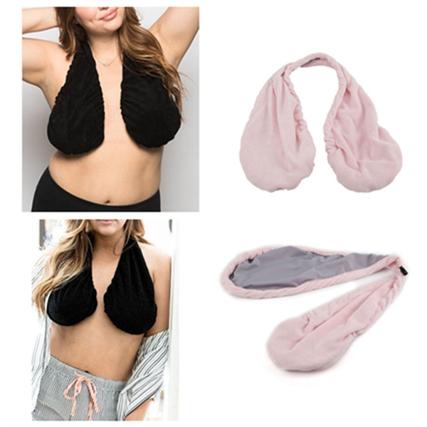 Towel bra bath towel hanging neck bra chest bra underwear nursing breast  thorax towel bra