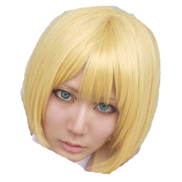 Attack on Titan Armin Arlert cosplay costume wig Wish