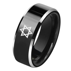 jewishstarofdavid, Couple Rings, Fashion, Star